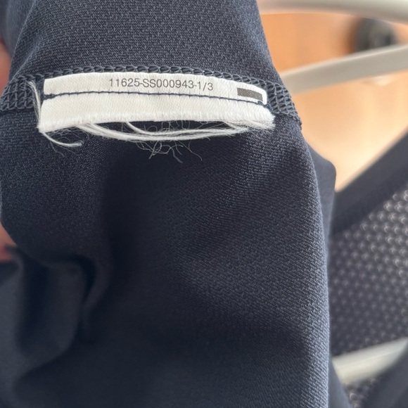 Arc'teryx Navy Short Sleeve V-Neck Activewear Mini Dress Tunic Size Small - Picture 7 of 7